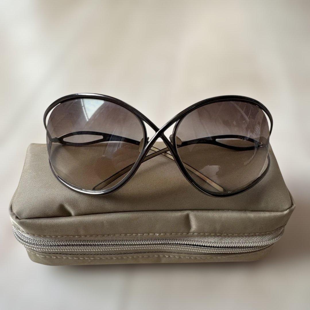 christian roth グレー サングラス ケース付き