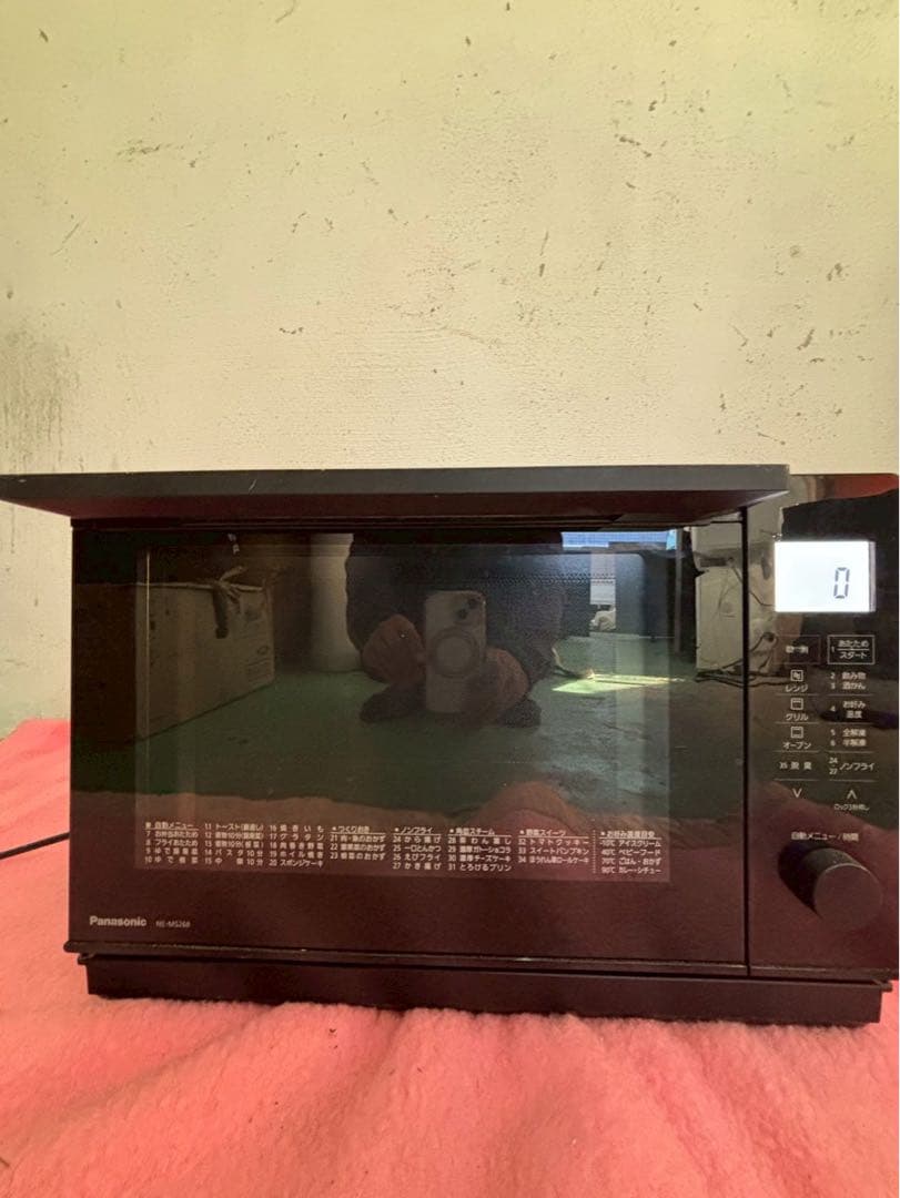 PanasonicオーブンレンジNE-MS268-K(2021年製)