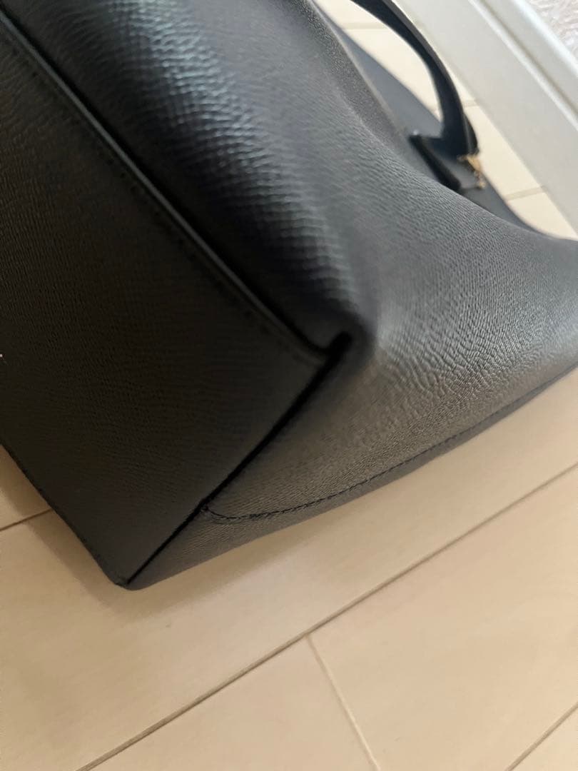 COACH ネイビー　トートバッグ