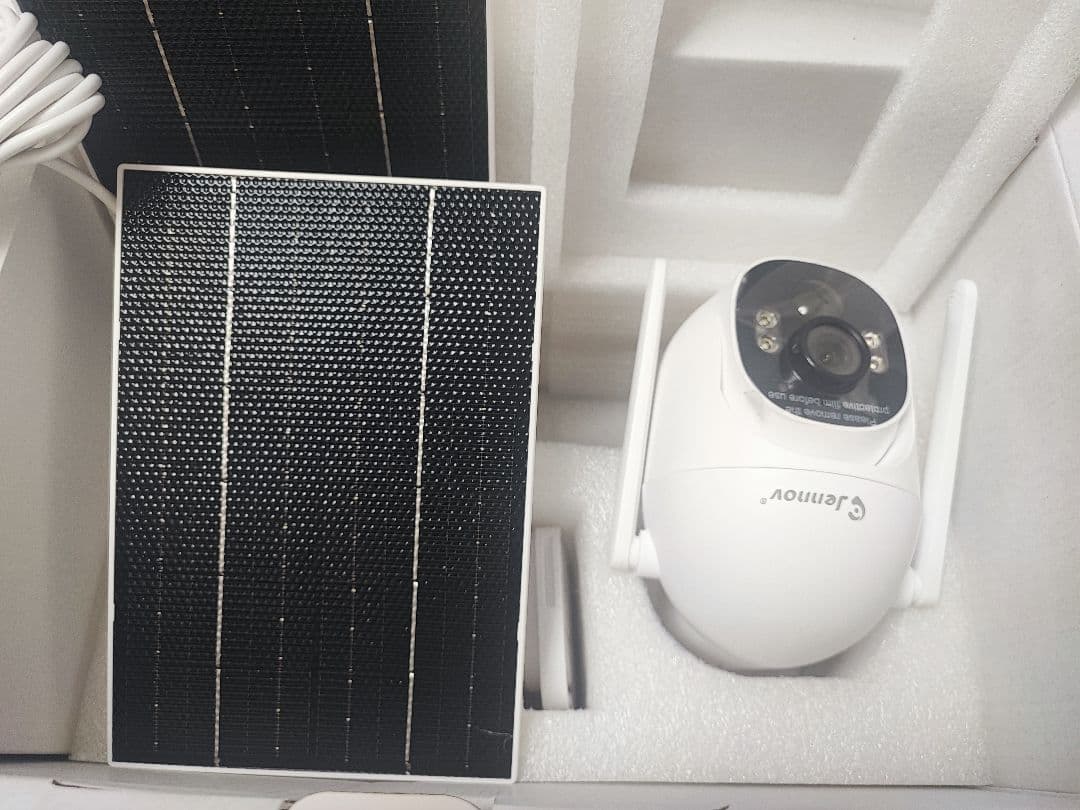 ソーラー式防犯カメラセット
