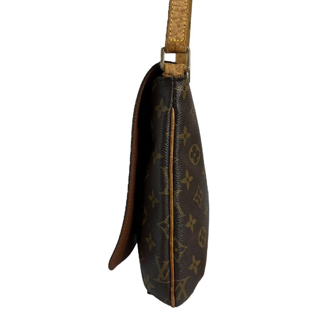 正規品　ルイヴィトン　ミュゼットサルサ　モノグラム　ショルダーバッグ　ブラウン
