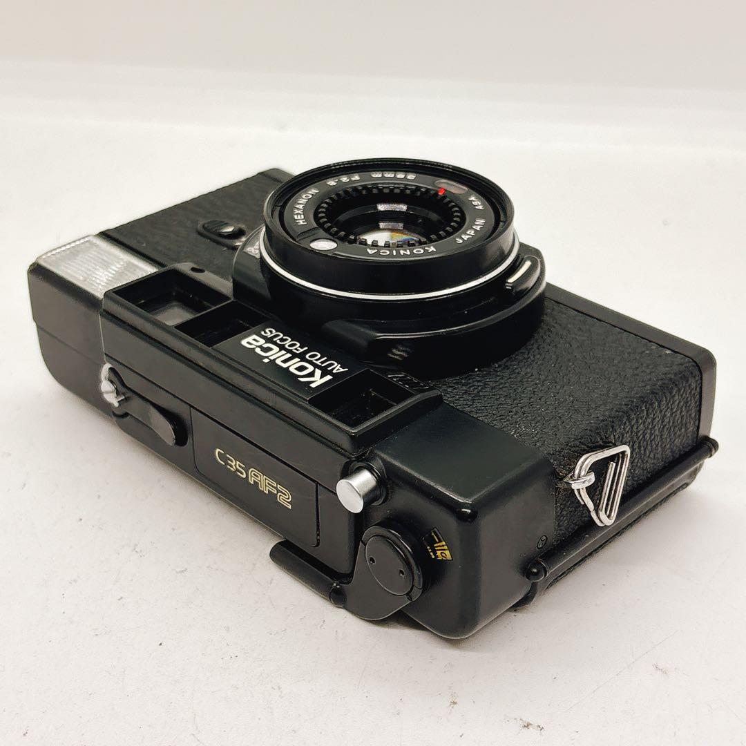 【整備済】 KONICA C35 AF2 フィルムカメラ コンパクトカメラ