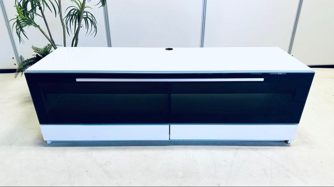 Pamouna テレビボード 140cm幅　パールホワイト