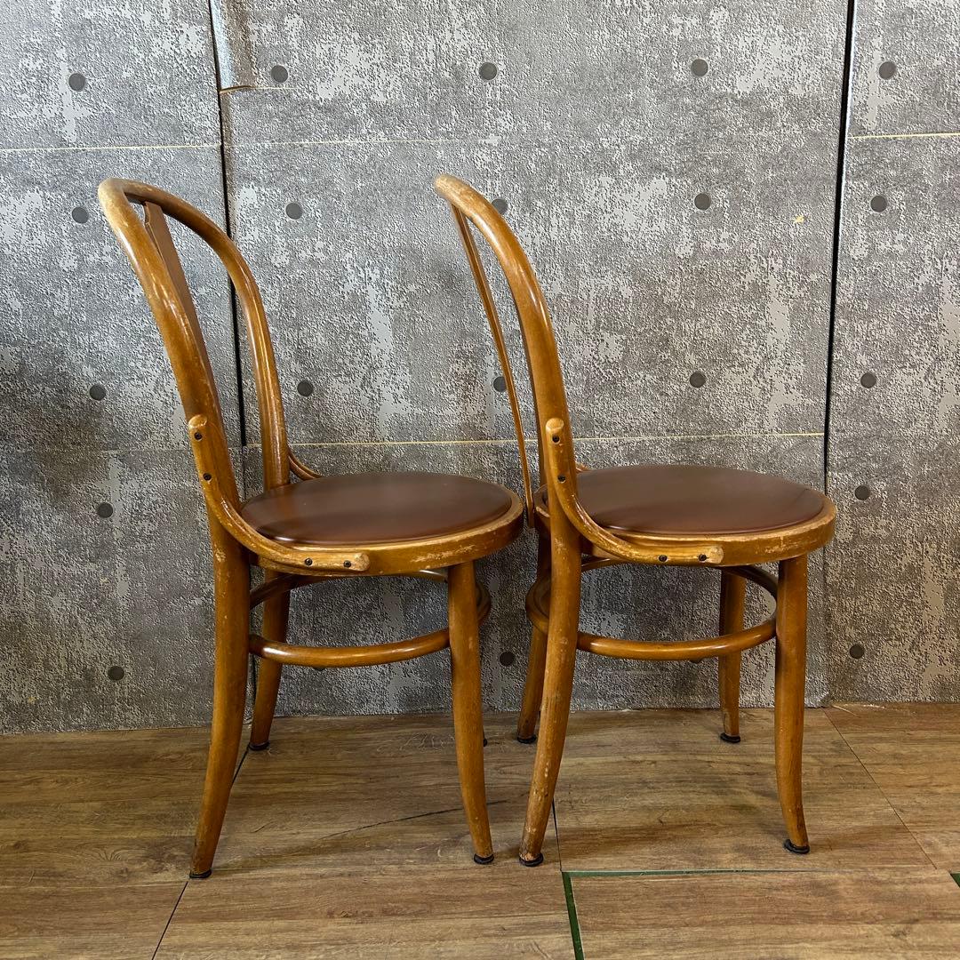 ꧁秋田木工 アキモク AKIMOKU꧂ベントウッドチェア5脚 ダイニングチェア