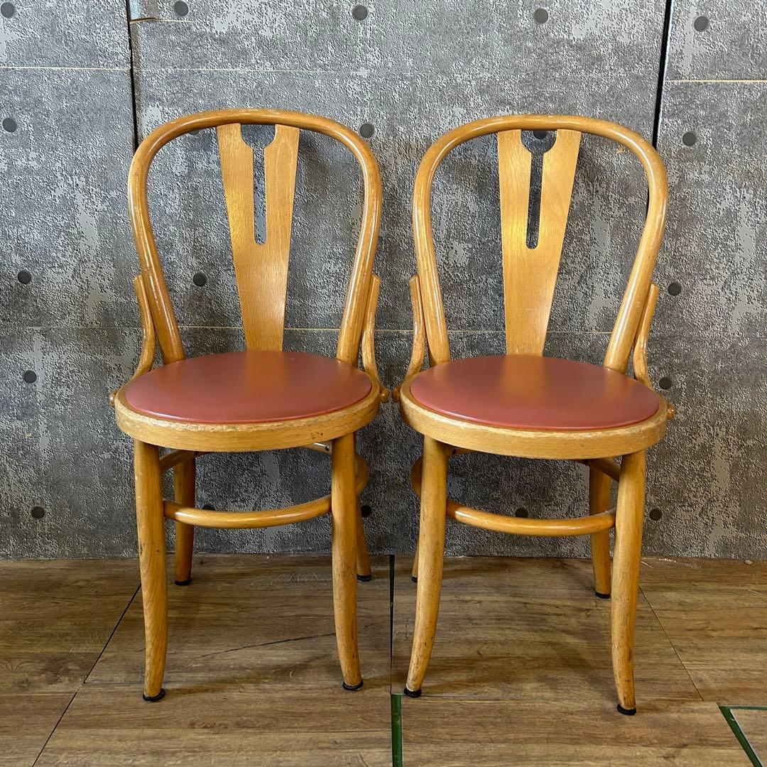 ꧁秋田木工 アキモク AKIMOKU꧂ベントウッドチェア5脚 ダイニングチェア