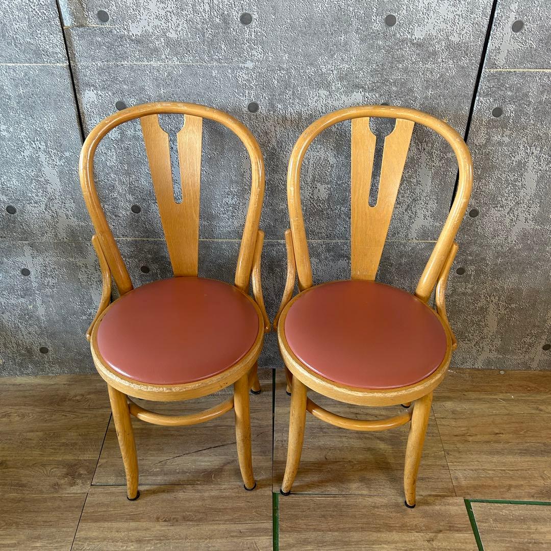 ꧁秋田木工 アキモク AKIMOKU꧂ベントウッドチェア5脚 ダイニングチェア