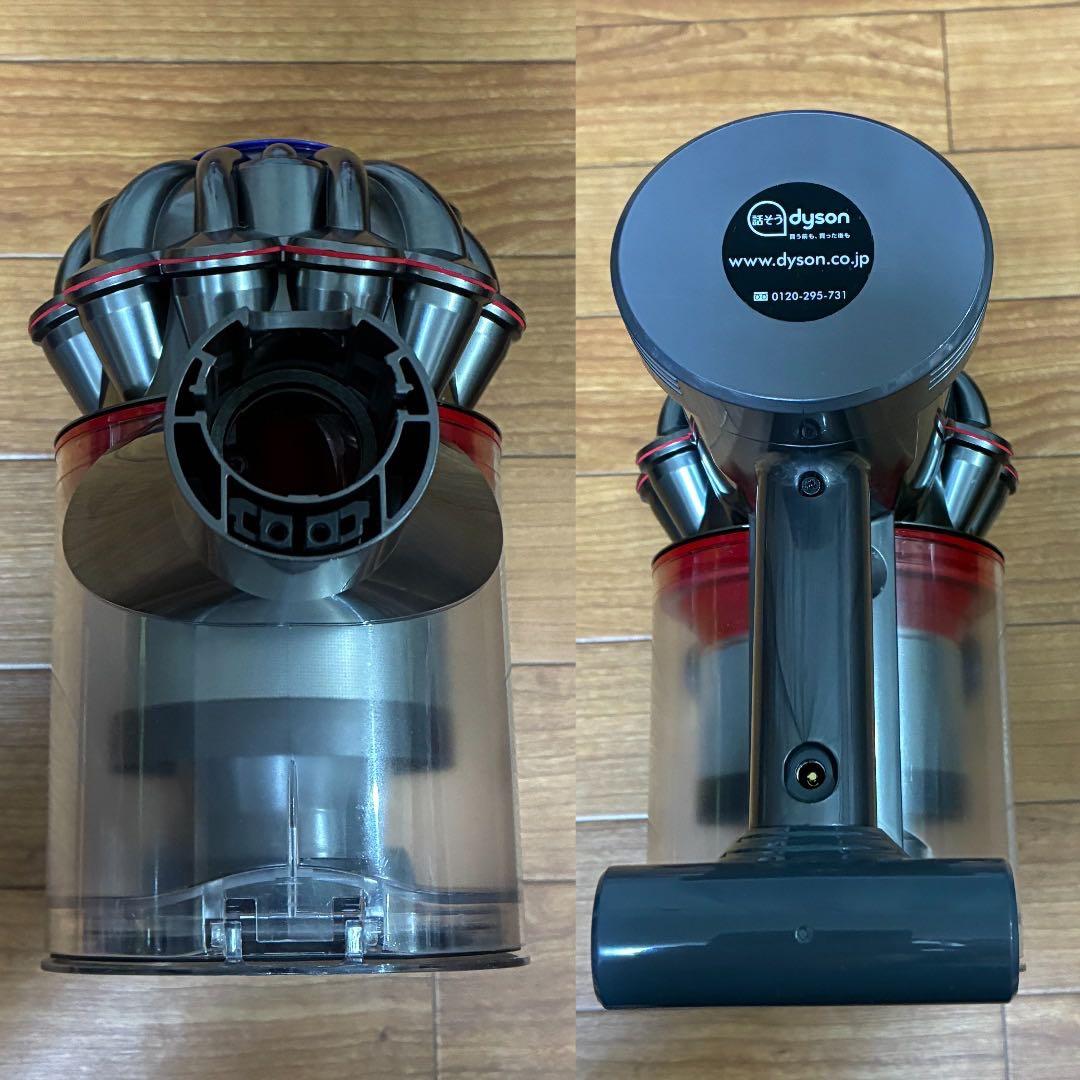 【美品】ダイソン dyson V7 fluffy 大容量新品バッテリー35分