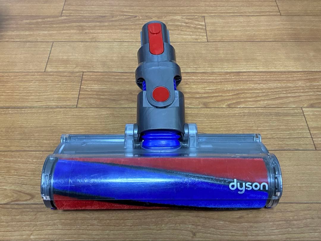 【美品】ダイソン dyson V7 fluffy 大容量新品バッテリー35分