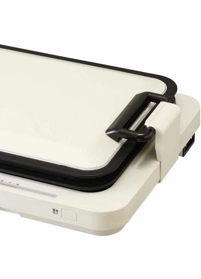 アイリスオーヤマ 左右温調ホットプレート2枚 WHP-022-W ホワイト