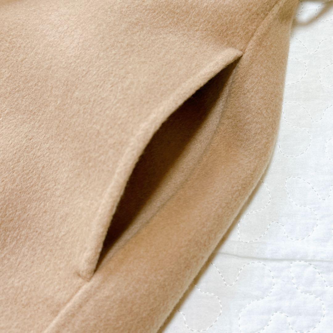 セオリー 8.7万 ORIANA リバー ダブルフェイスフードコート ベルト