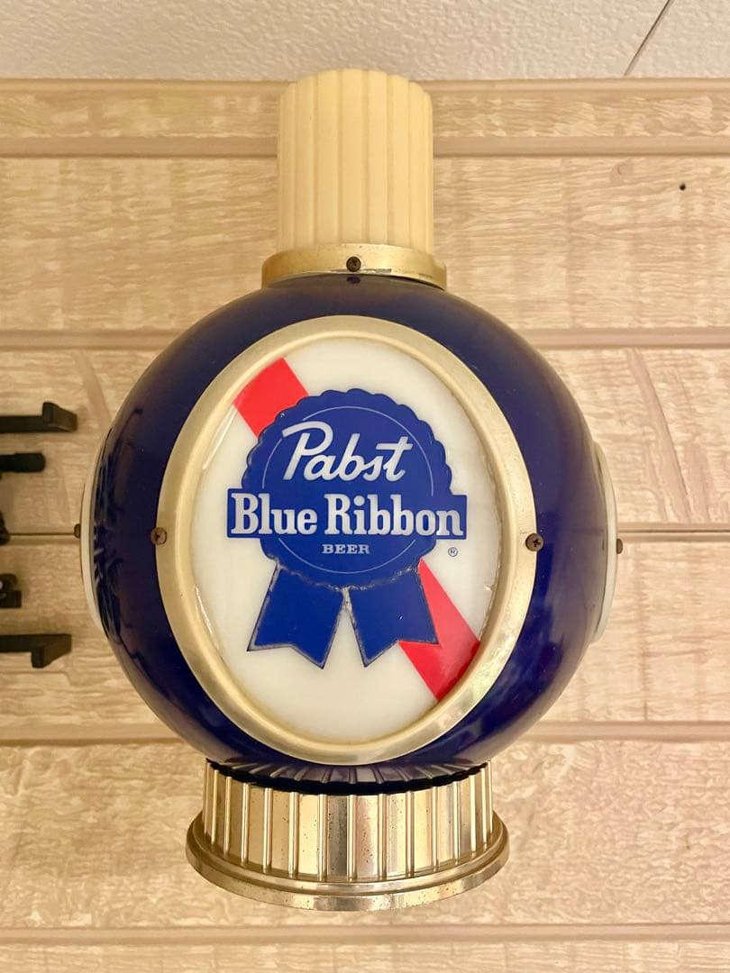 パブストブルーリボン　Pabst Blue Ribbonランプ