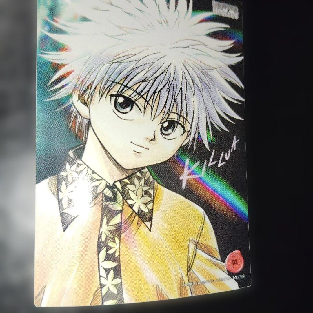 HUNTER×HUNTER ステッカー　シール　キルア　　旧アニメ　1999