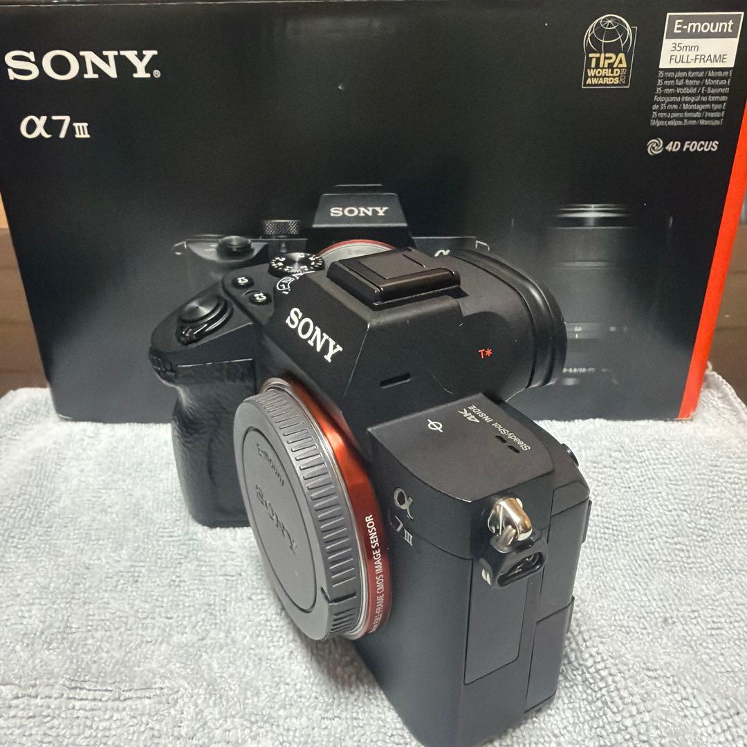 《⭐︎明日までお値下げ中⭐︎》SONY α7 III ミラーレスカメラ 本体　ボディ