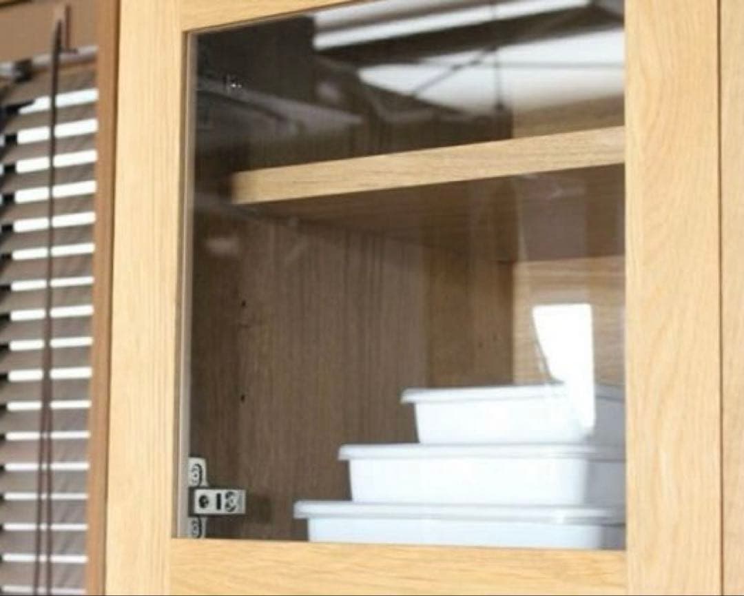 【美品】　スプレムキッチンボード 1200 アデペシュ　食器棚