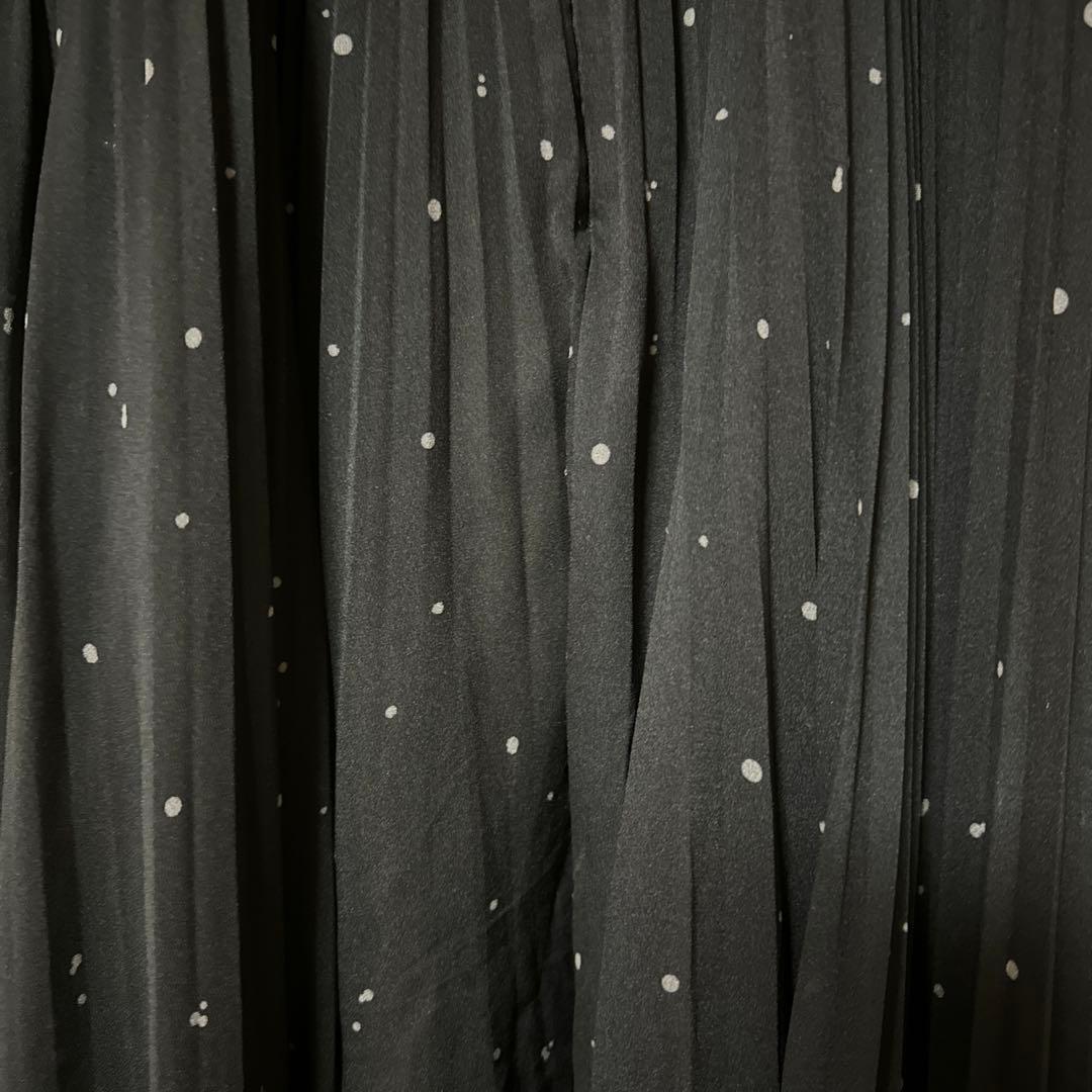 ジャスグリッティー スノードットプリントワンピース