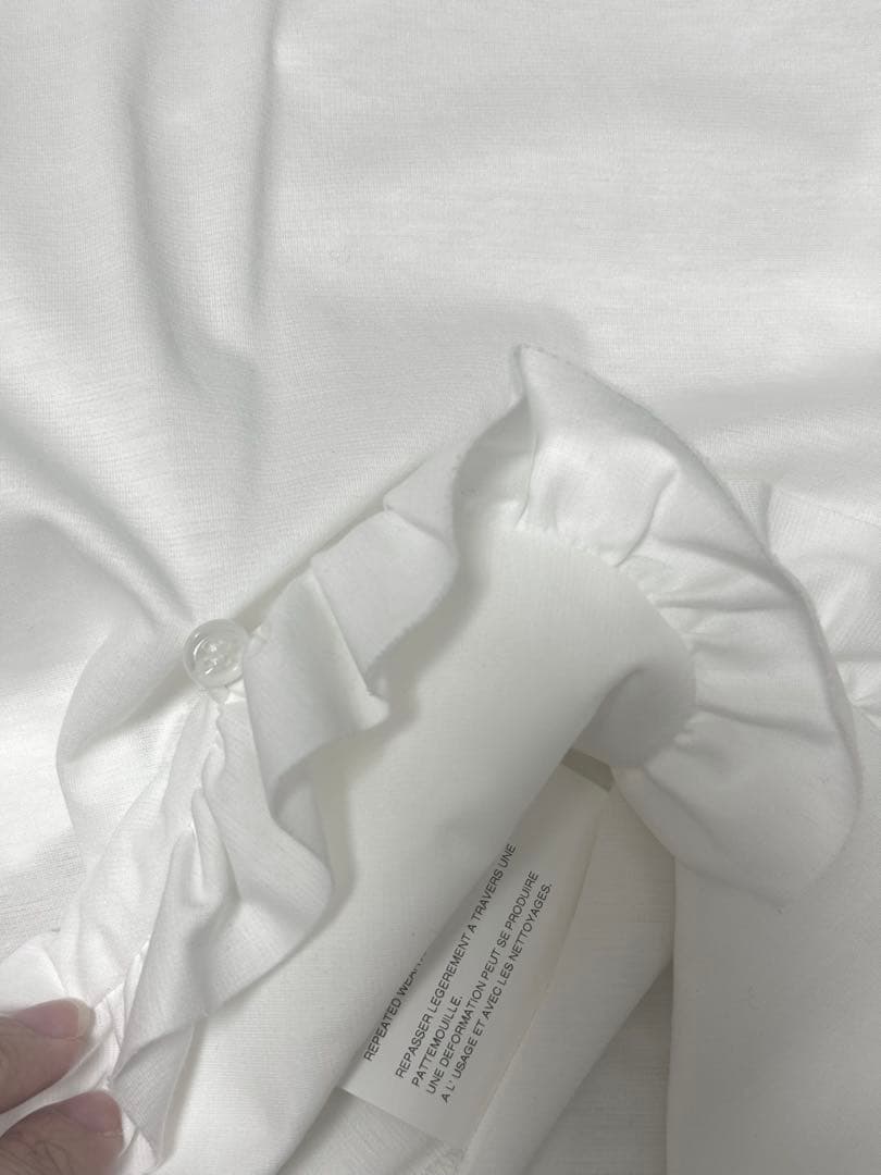 noir kei ninomiya ノワールケイニノミヤ　白　長袖tシャツ