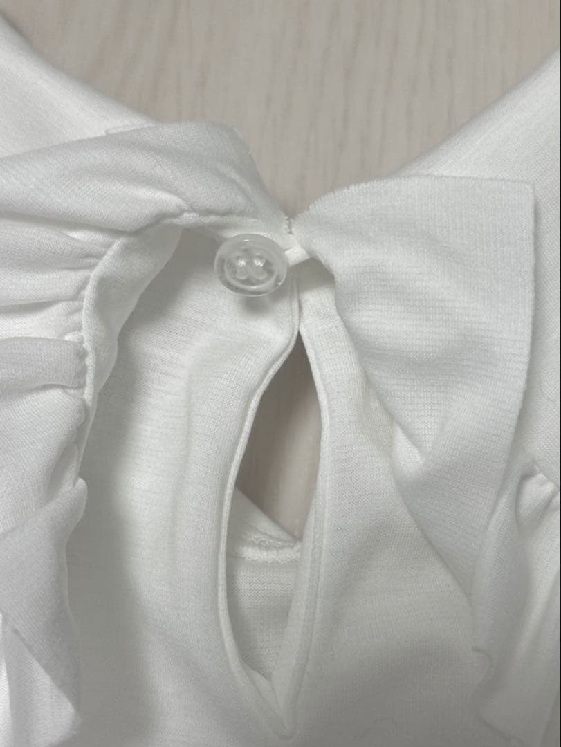 noir kei ninomiya ノワールケイニノミヤ　白　長袖tシャツ