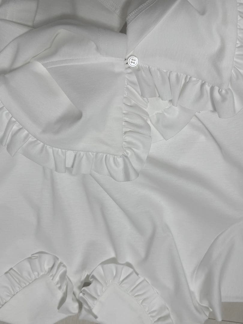 noir kei ninomiya ノワールケイニノミヤ　白　長袖tシャツ