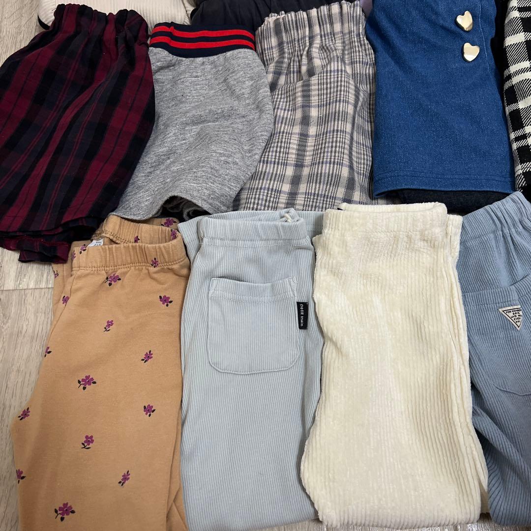 ひ*ぃ様 女の子　秋冬服　まとめ売り　100サイズ　48点