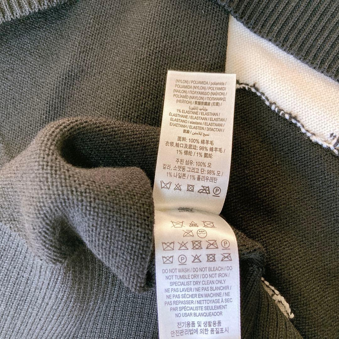 【入手困難】BURBERRY バーバリー　LOVEニット　セーター　黒　Sサイズ