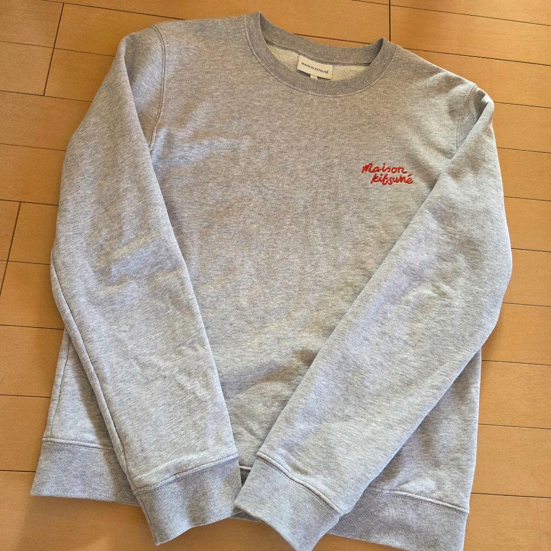 MAISON KITSUNÉ グレー トレーナー