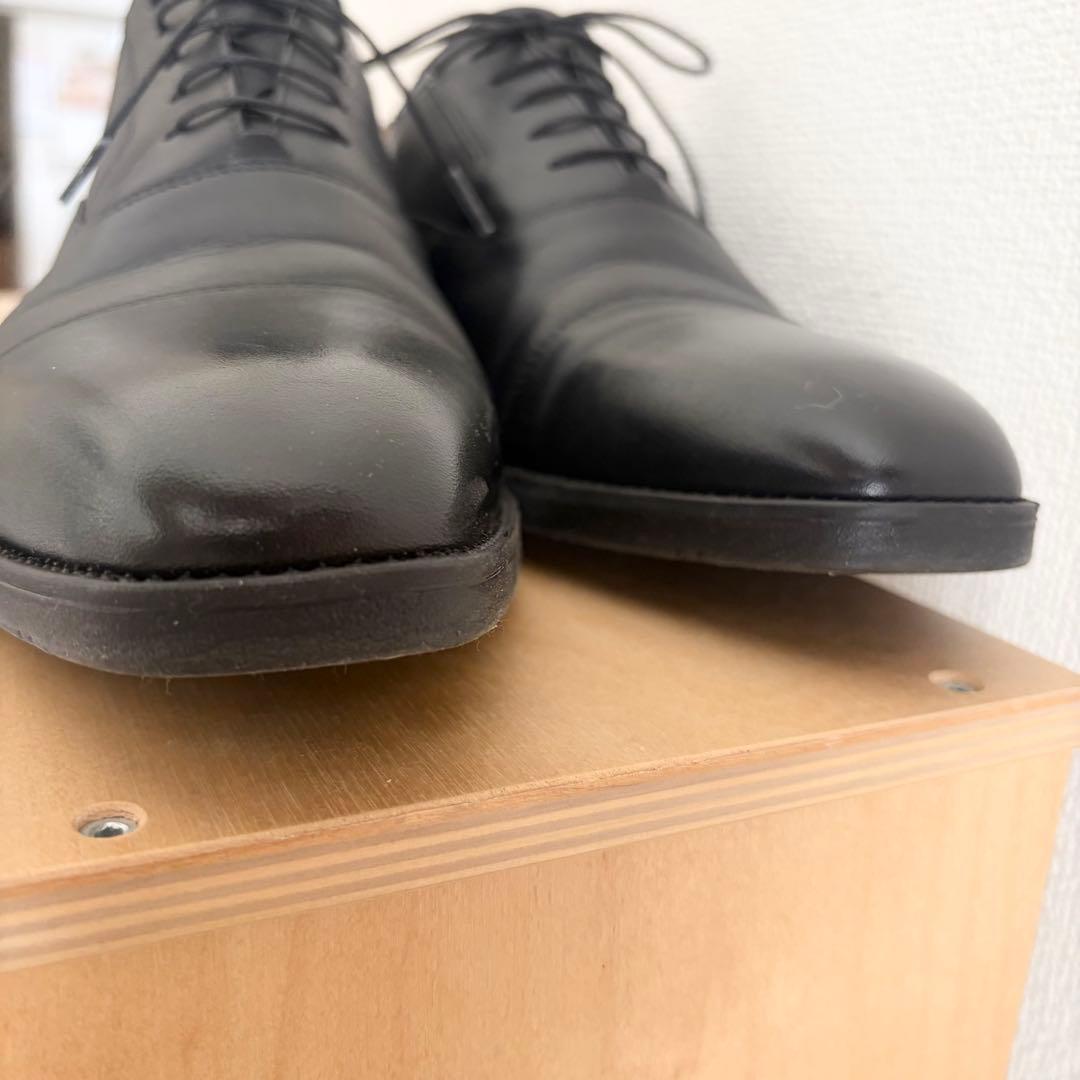 美品 リーガルREGAL オックスフォード ストレートチップ 21BL 25cm