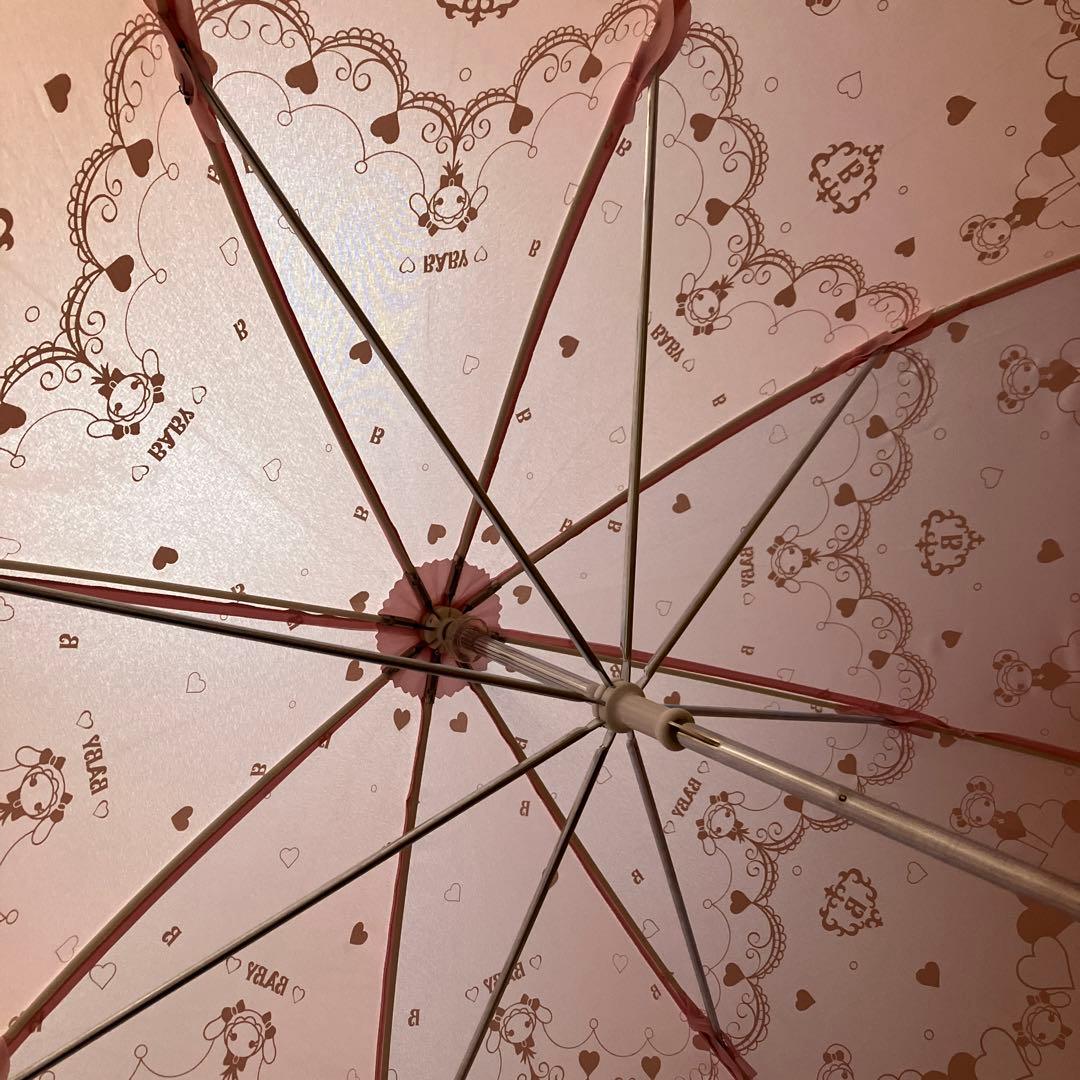 うさくみゃちゃん くまくみゃちゃん 刺繍デザイン 日傘