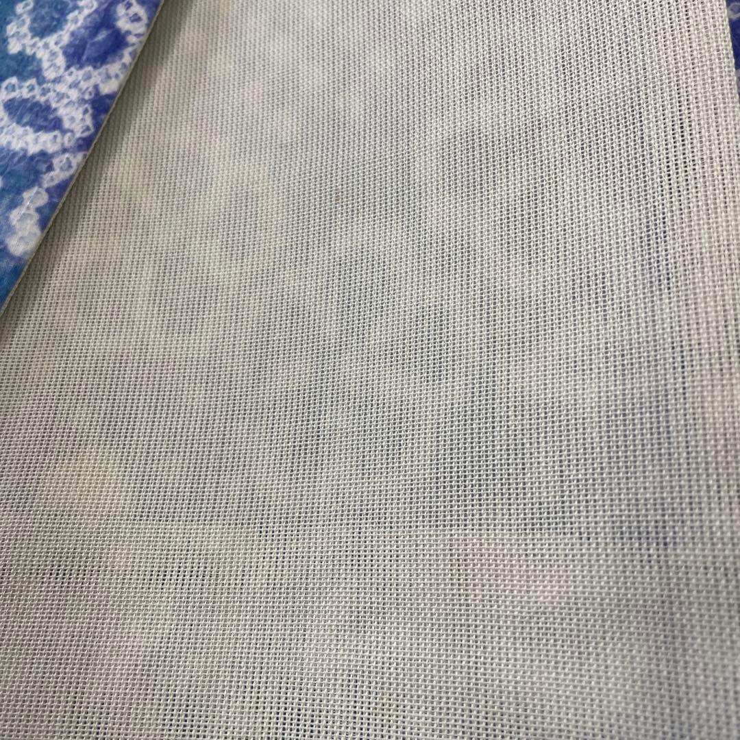 沙*京様 新品 手絞り 有松絞り 綿 裏地麻 半巾帯 浴衣帯 和装 半幅帯 ゆか