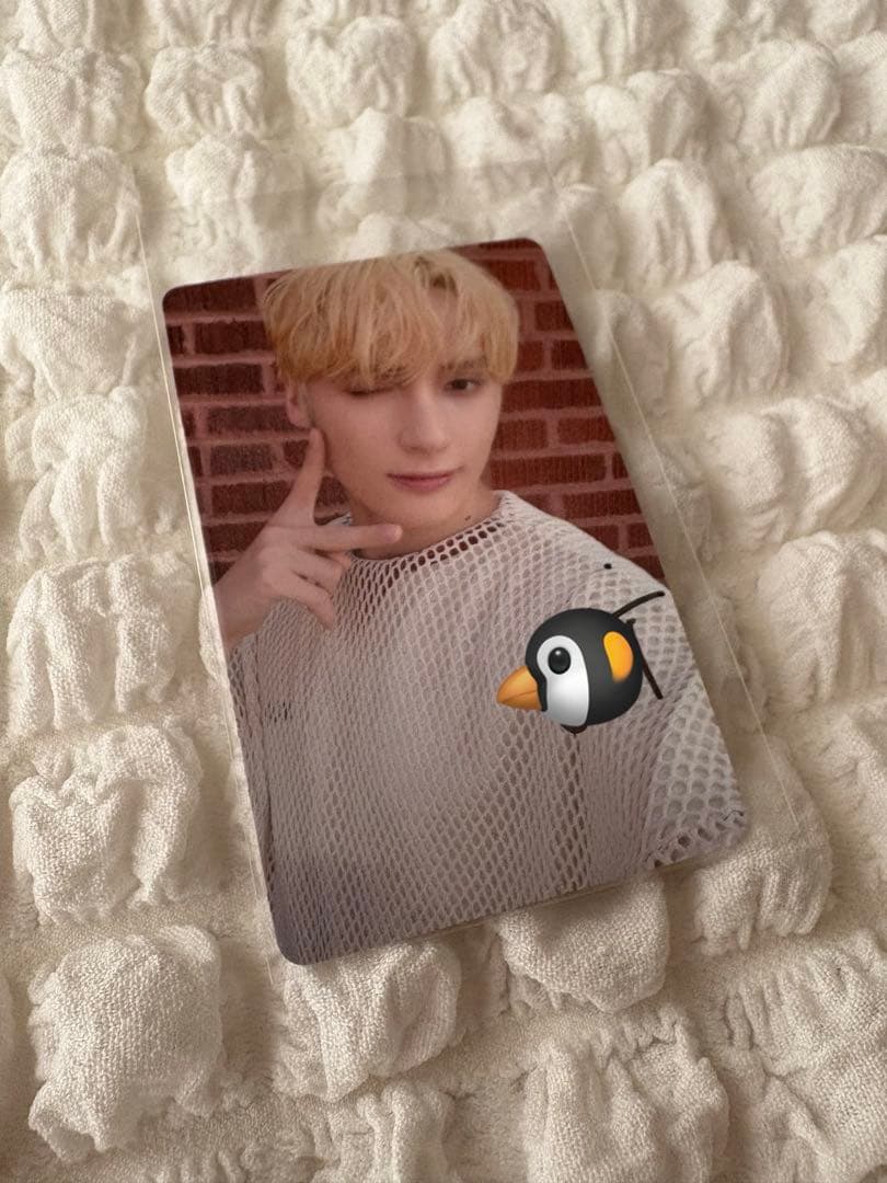 希少 TXT ヒュニンカイ 直筆 サイン トレカ FREE FALL トゥバ