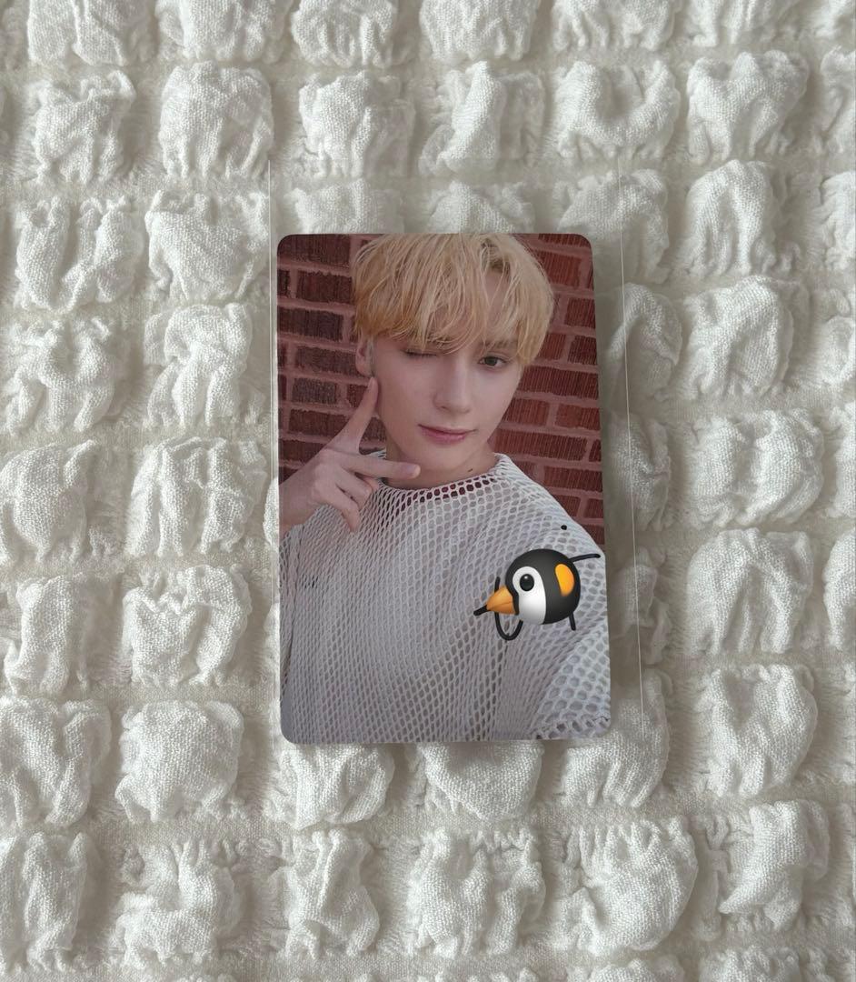 希少 TXT ヒュニンカイ 直筆 サイン トレカ FREE FALL トゥバ