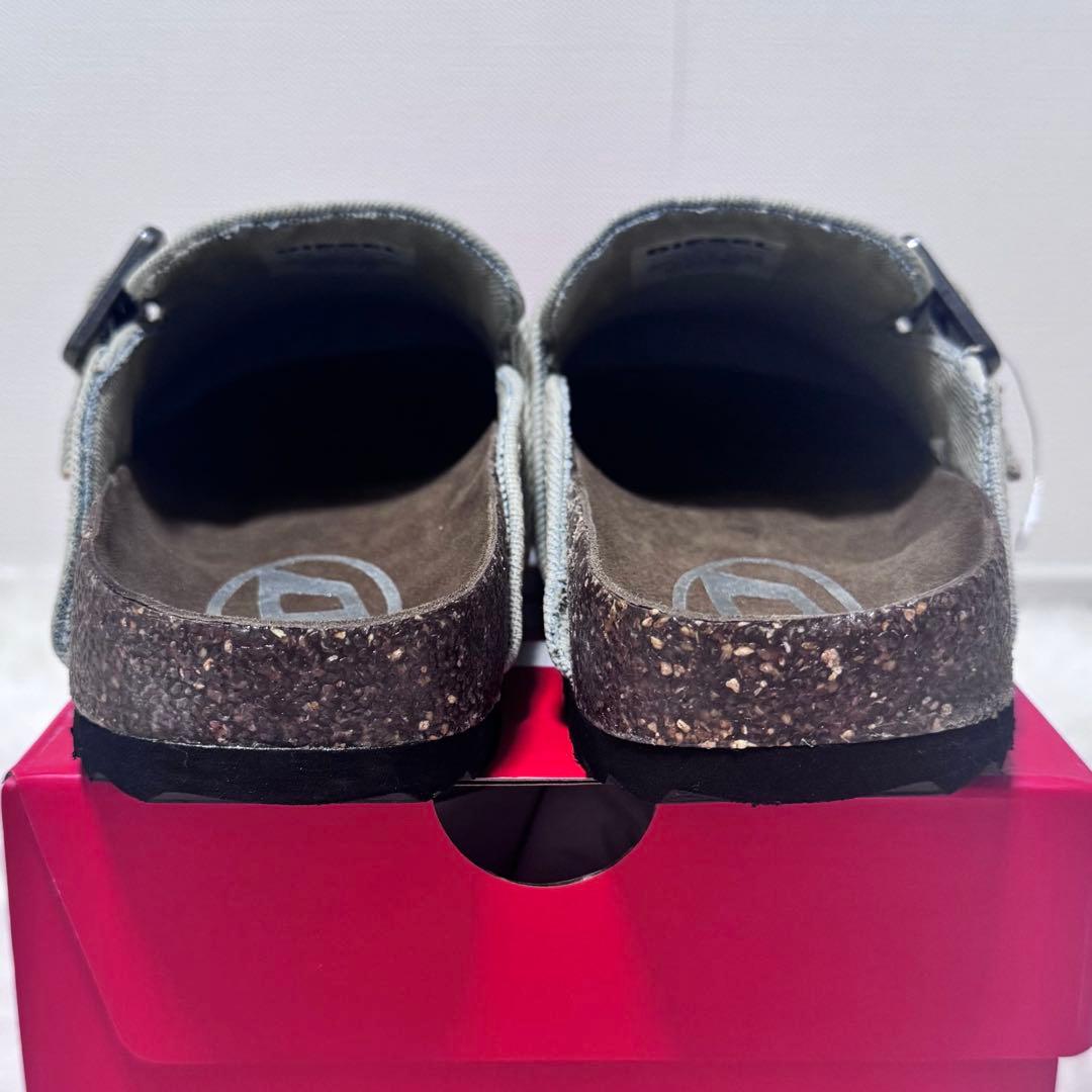 新品 未使用 DIESEL ディーゼル サンダル デニム 25.5 箱付き