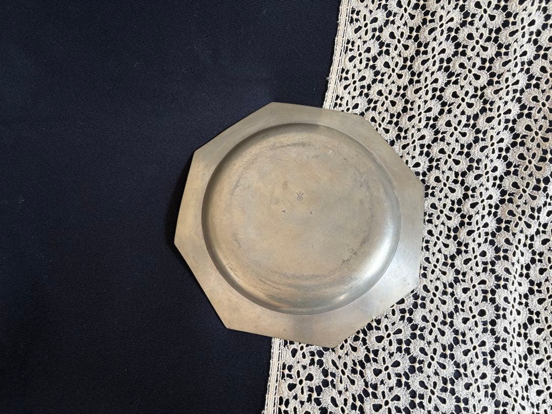 エタン ピューター オクトゴナル フランス アンティーク