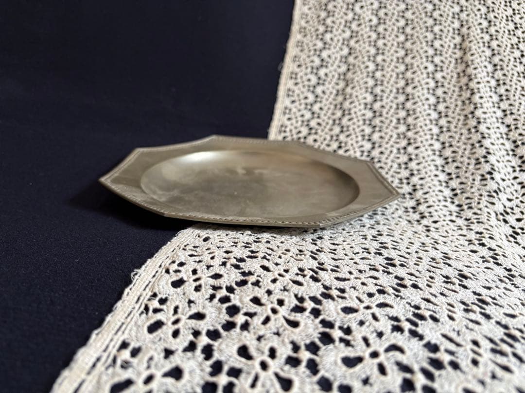 エタン ピューター オクトゴナル フランス アンティーク