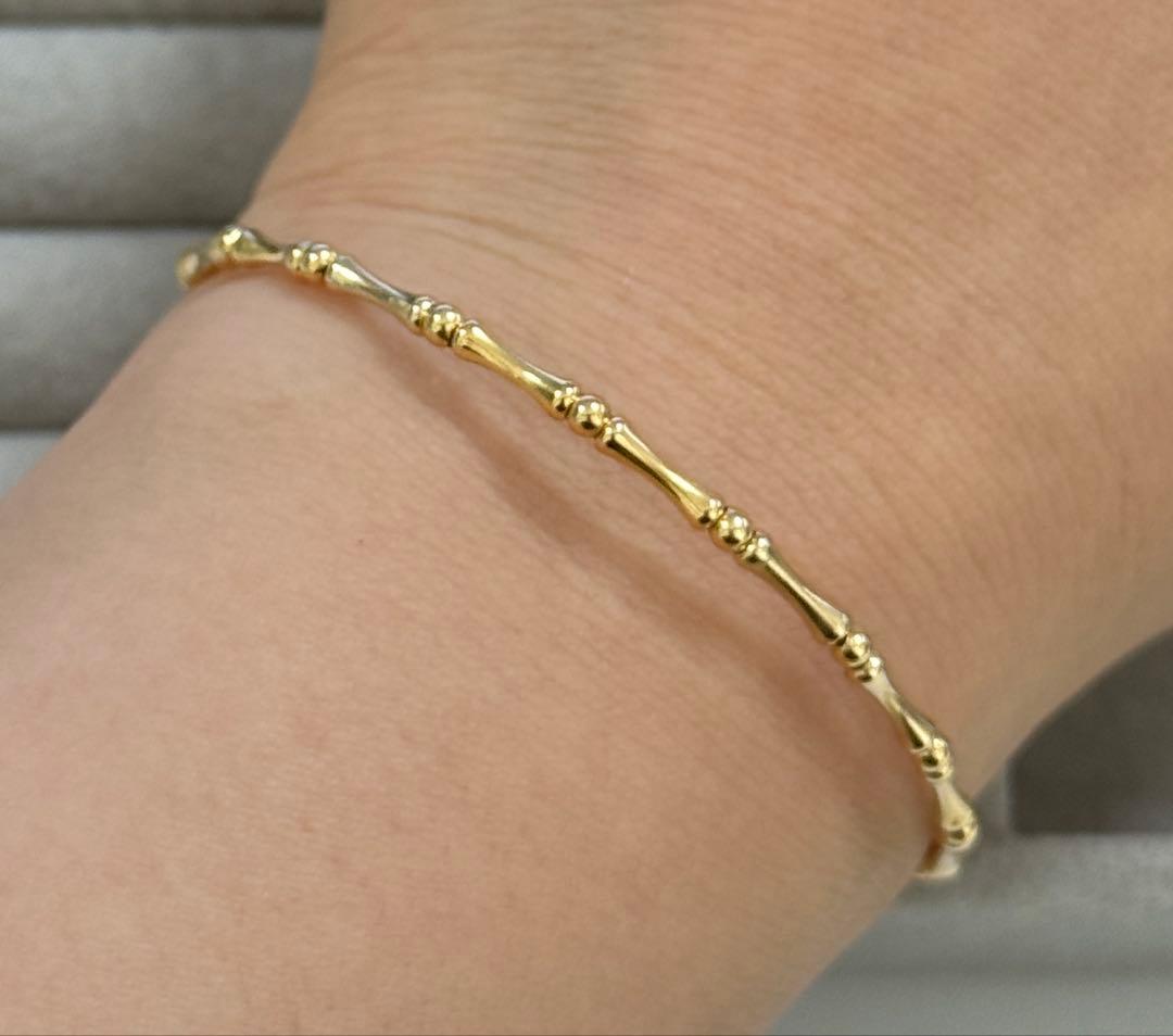 Katrina SorianoK18デザインバングル　ブレスレット　18金