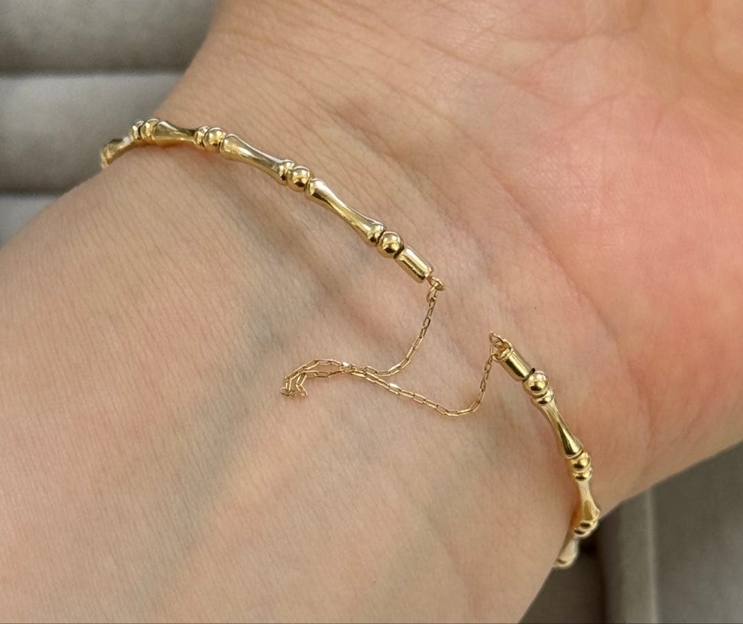 Katrina SorianoK18デザインバングル　ブレスレット　18金