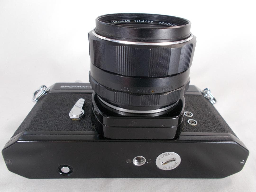 フィルムカメラ 整備済　Pentax SP　+ レンズ f/1.4　Q262