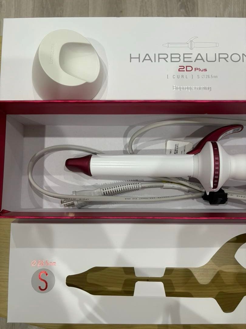 【最終値下げ/未使用に近い】ヘアビューロン 2D PlusカールアイロンS現行品