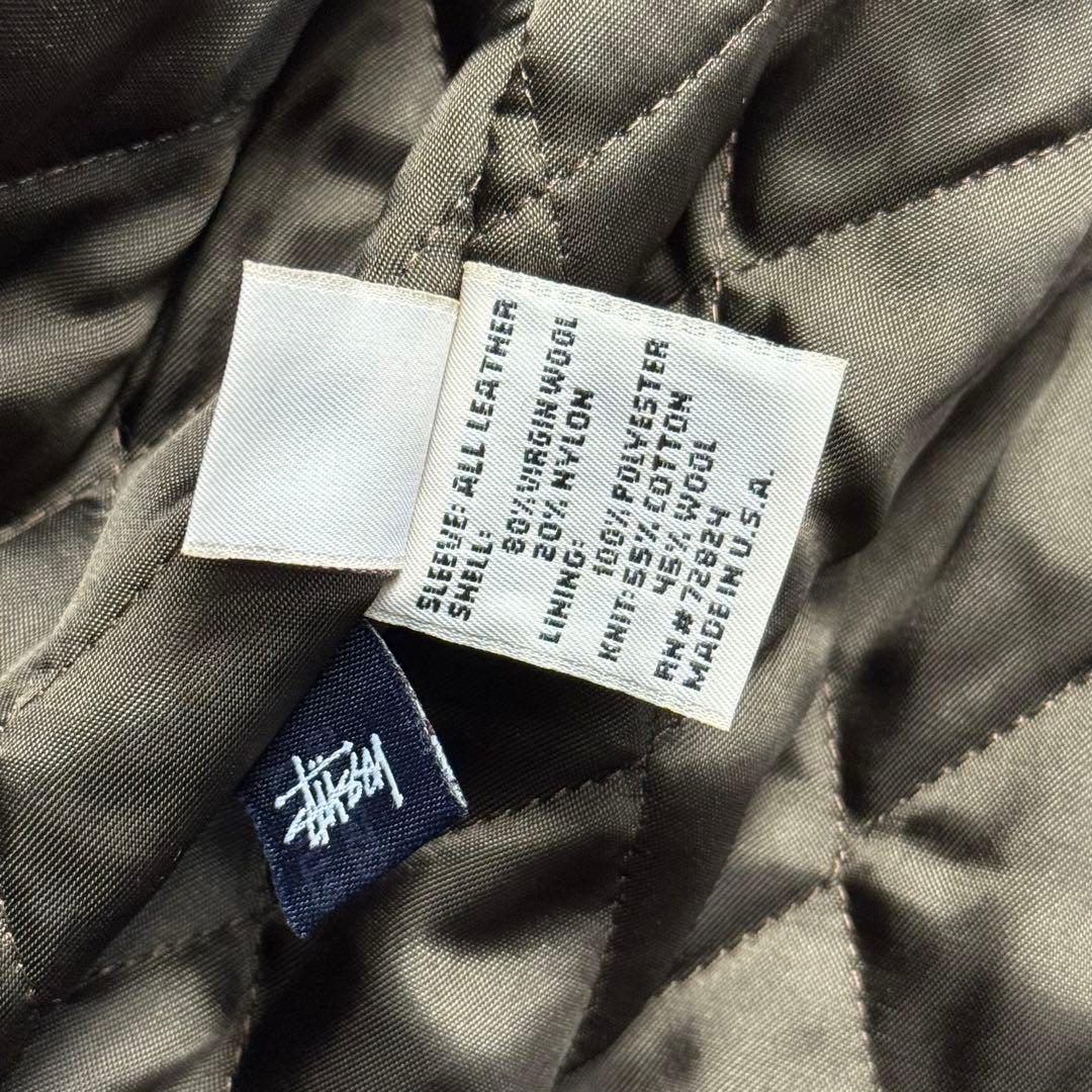 STUSSY 世界1000着限定 2003年製 varsity jacket