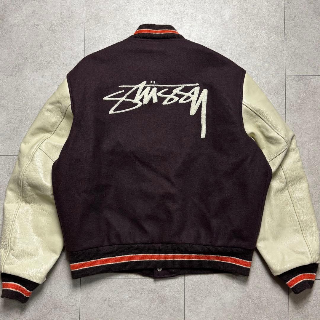 STUSSY 世界1000着限定 2003年製 varsity jacket