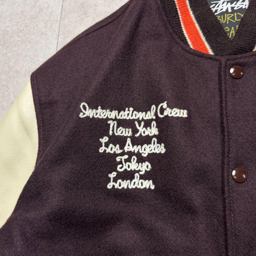 STUSSY 世界1000着限定 2003年製 varsity jacket