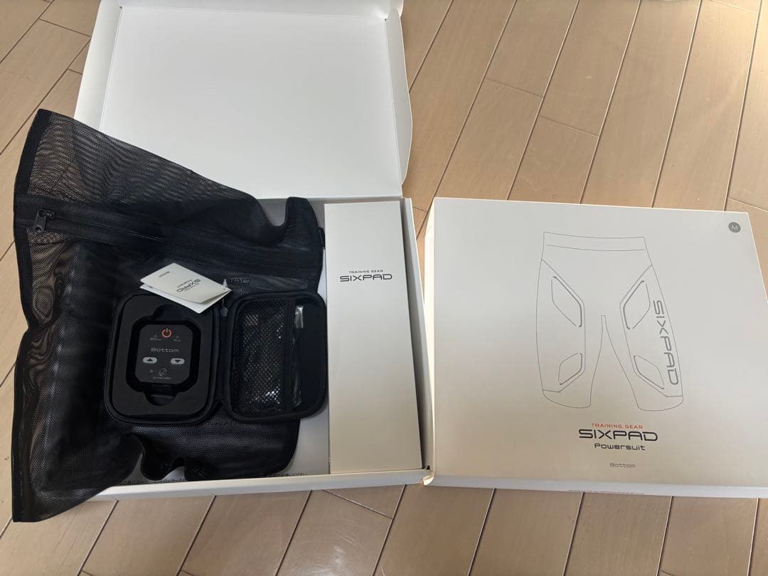 【正規品】SIXPAD シックスパッド パワースーツ メンズ上下Mサイズセット