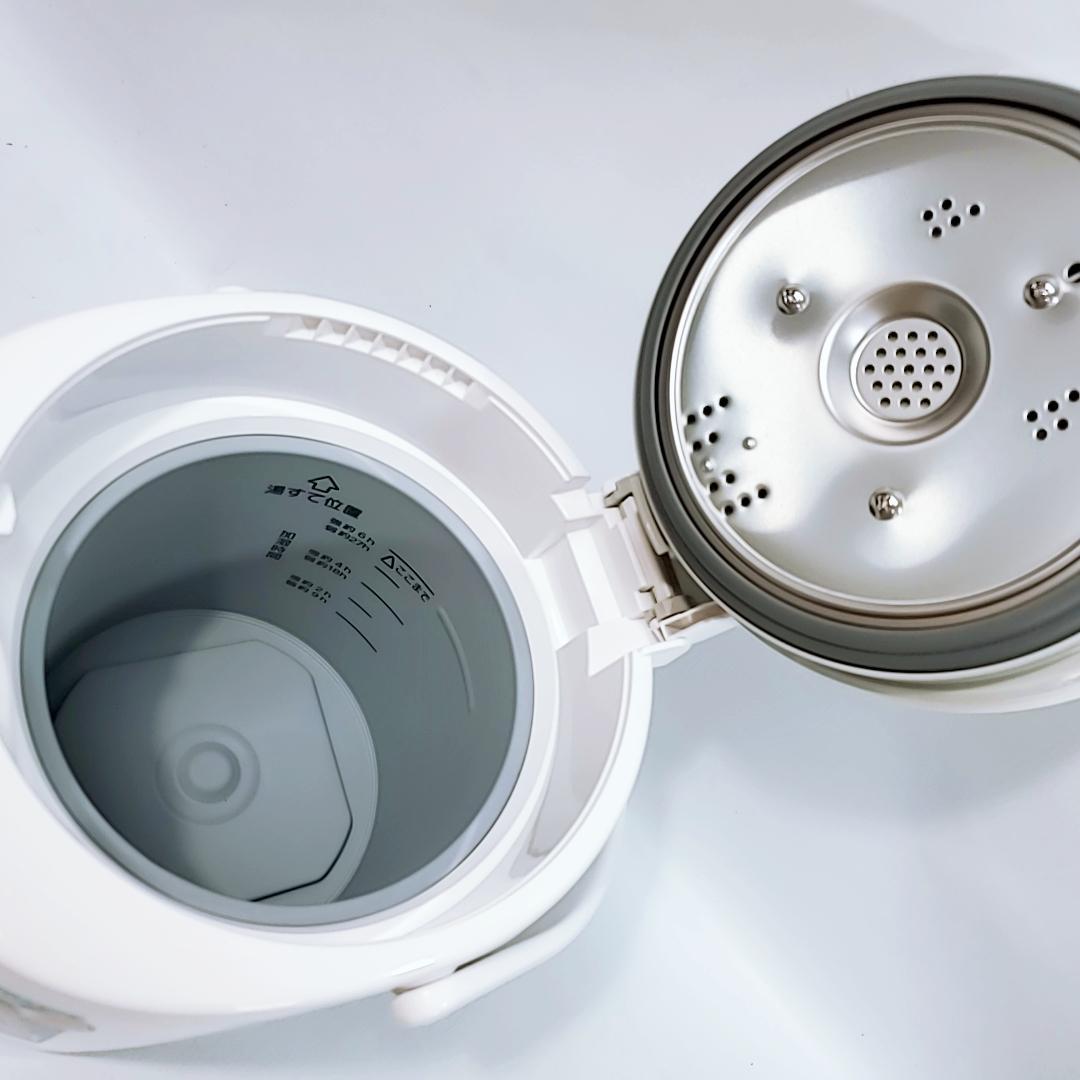 未使用☆象印 加湿器 スチーム式 2.2L ホワイト EE-RR35-WA