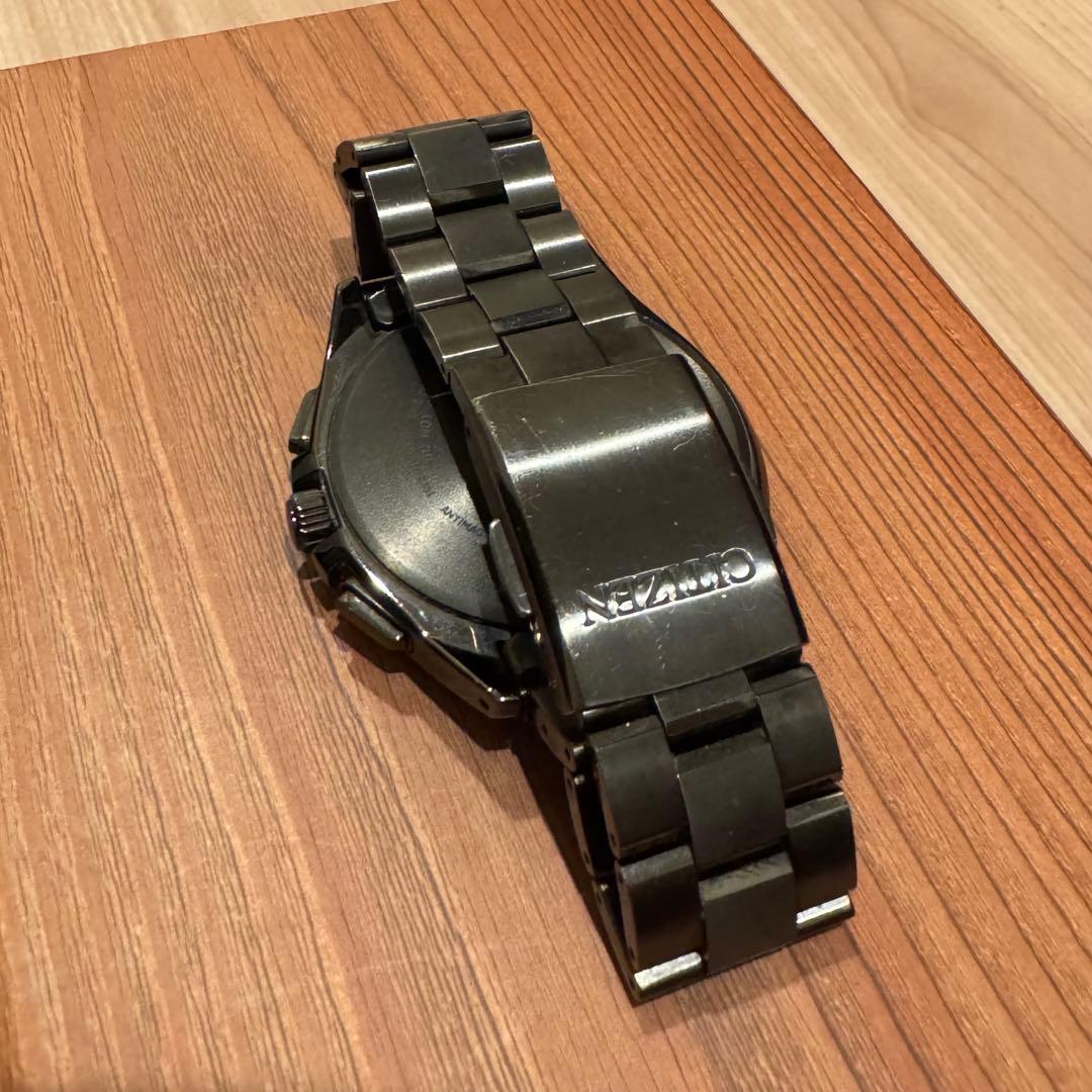 CITIZEN ATTESA H804-T019371 チタン　エコドライブ