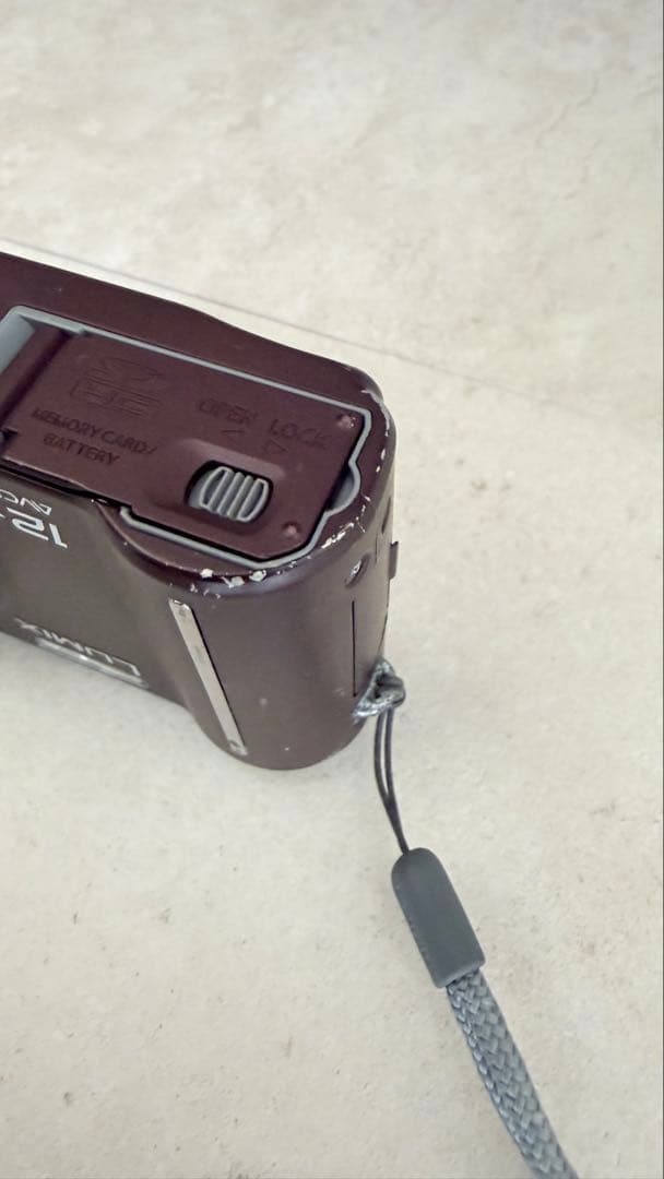 【液晶綺麗・付属品完備】Panasonic LUMIX DMC-TZ7 ブラウン