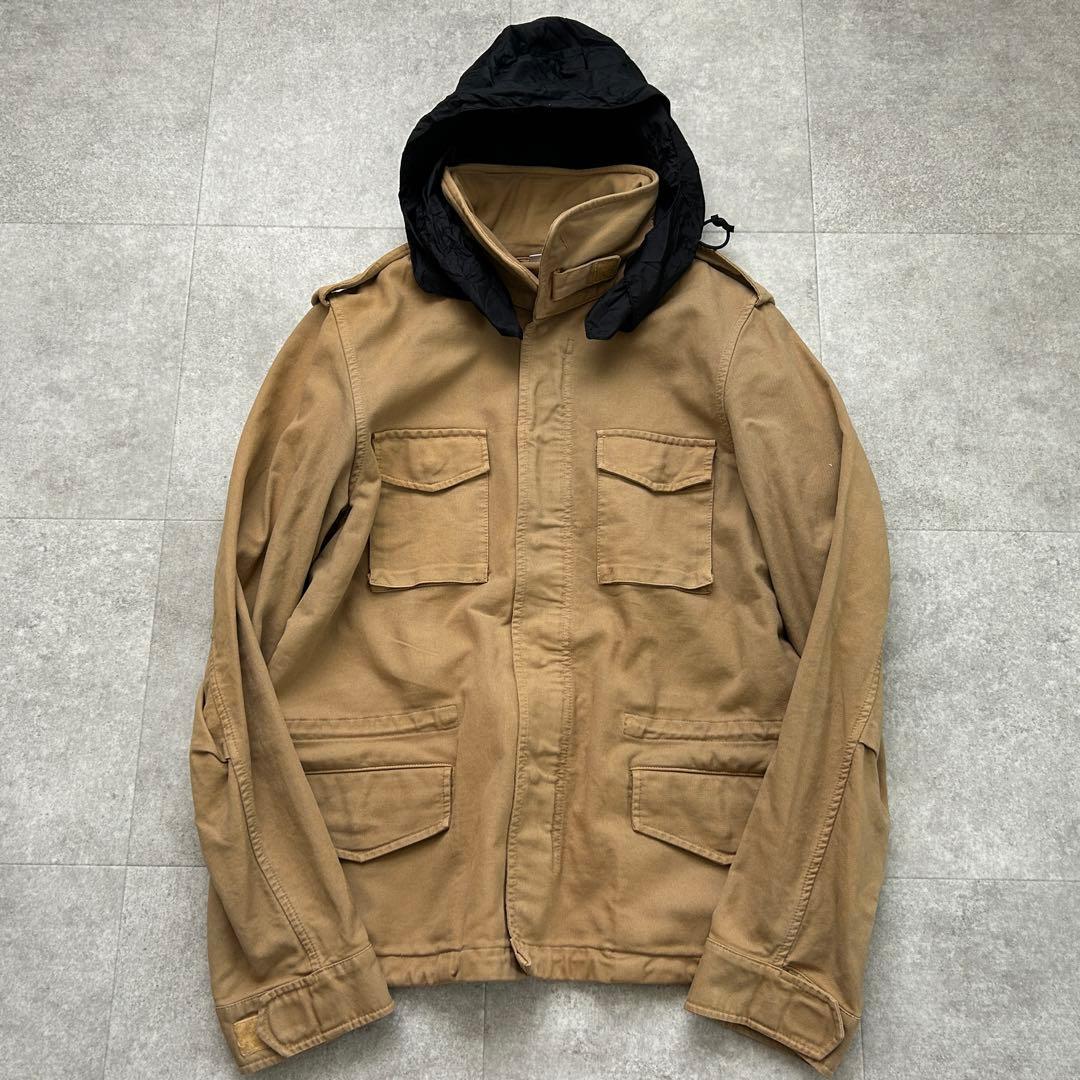 ASPESI アスペジ M65ミリタリージャケット S ベージュ コットン