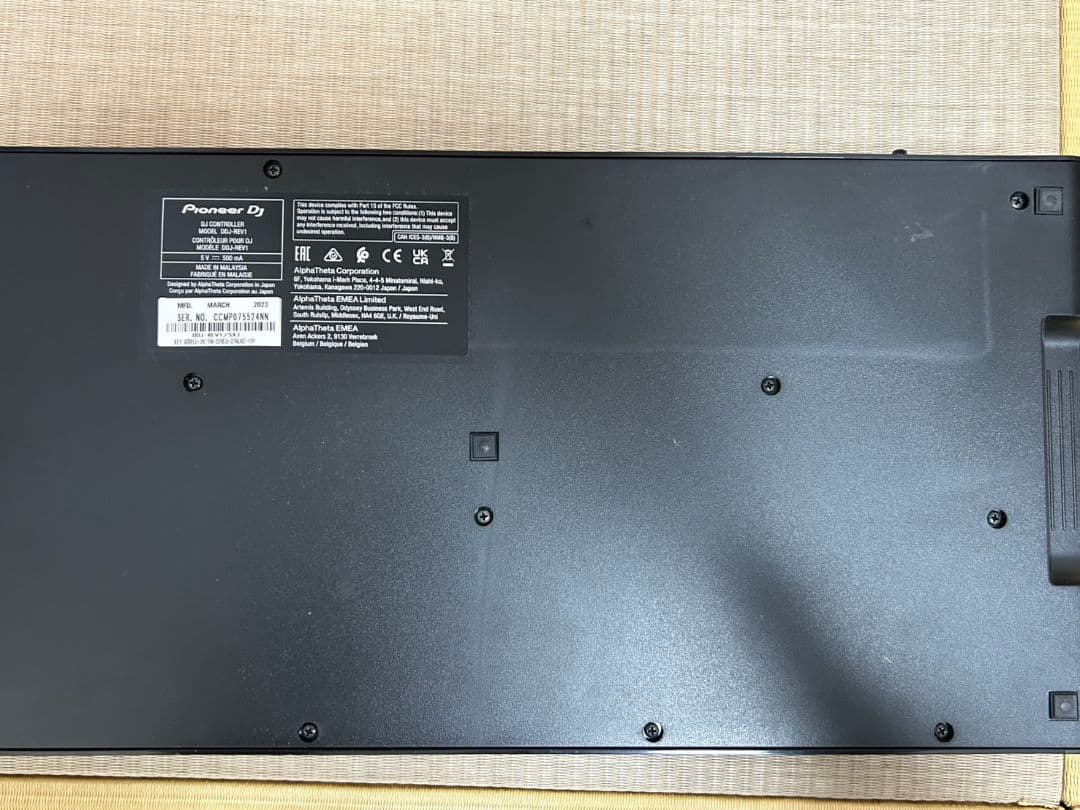 【動作確認済み】Pioneer DDJ-REV1 コントローラー