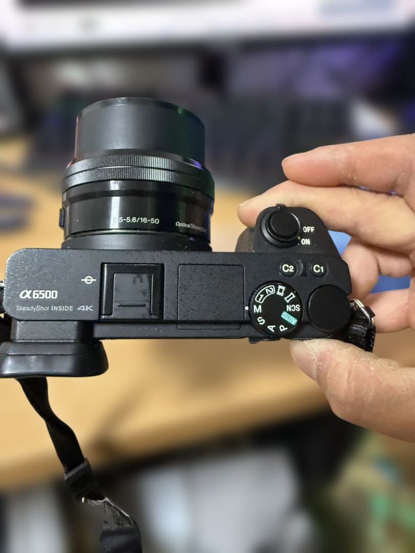 Sony α6500 ミラーレスカメラ 16-50mmレンズ付き