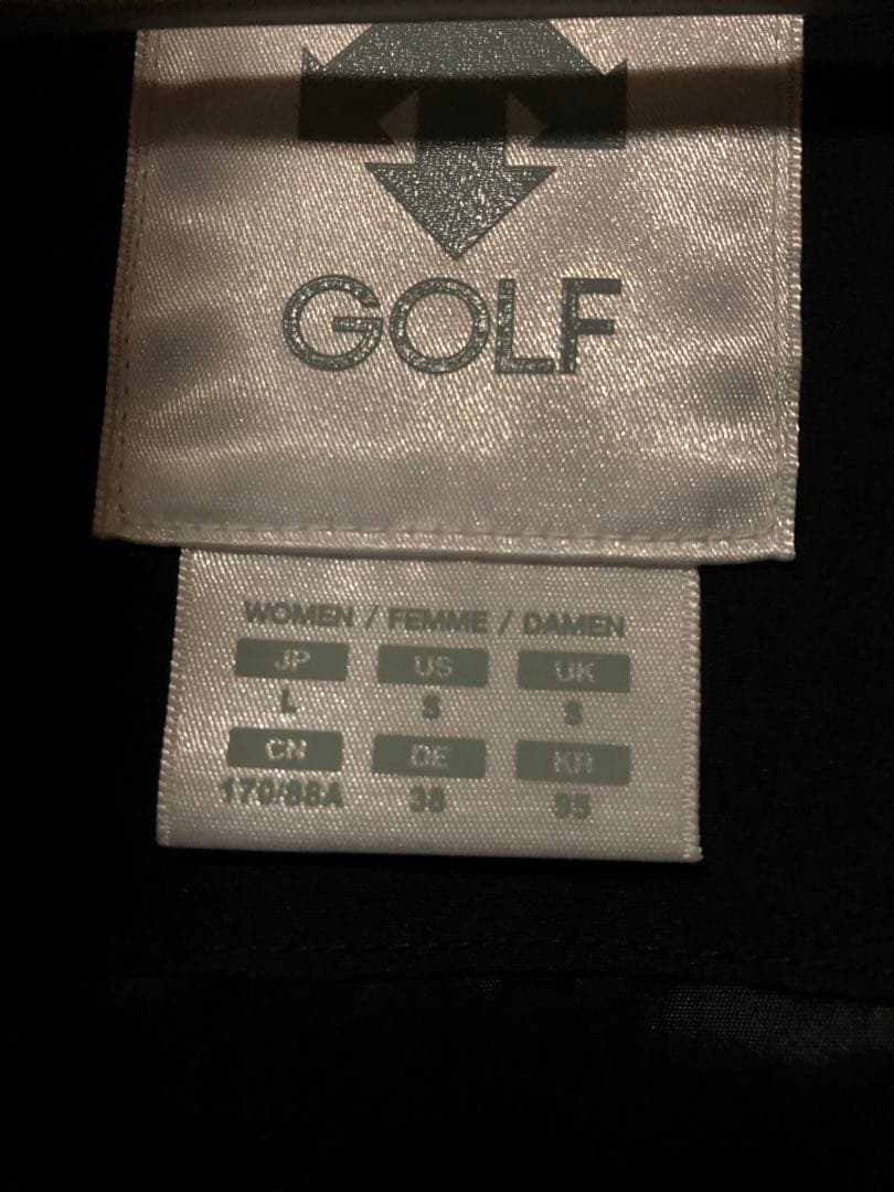 DESCENTE デサントゴルフウェア レディース ボアジャケット　黒　L