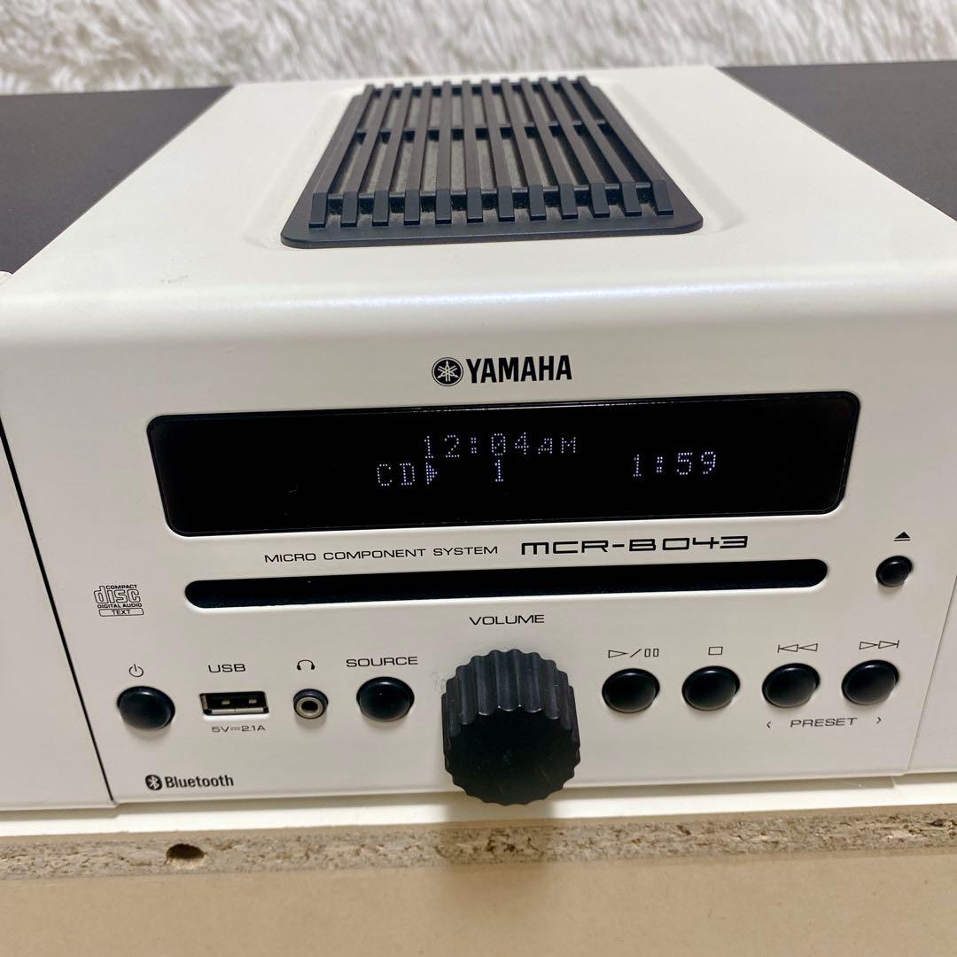 【動作品】 YAMAHA MCR-B043 NS-BP83 ミニコンポ 良音