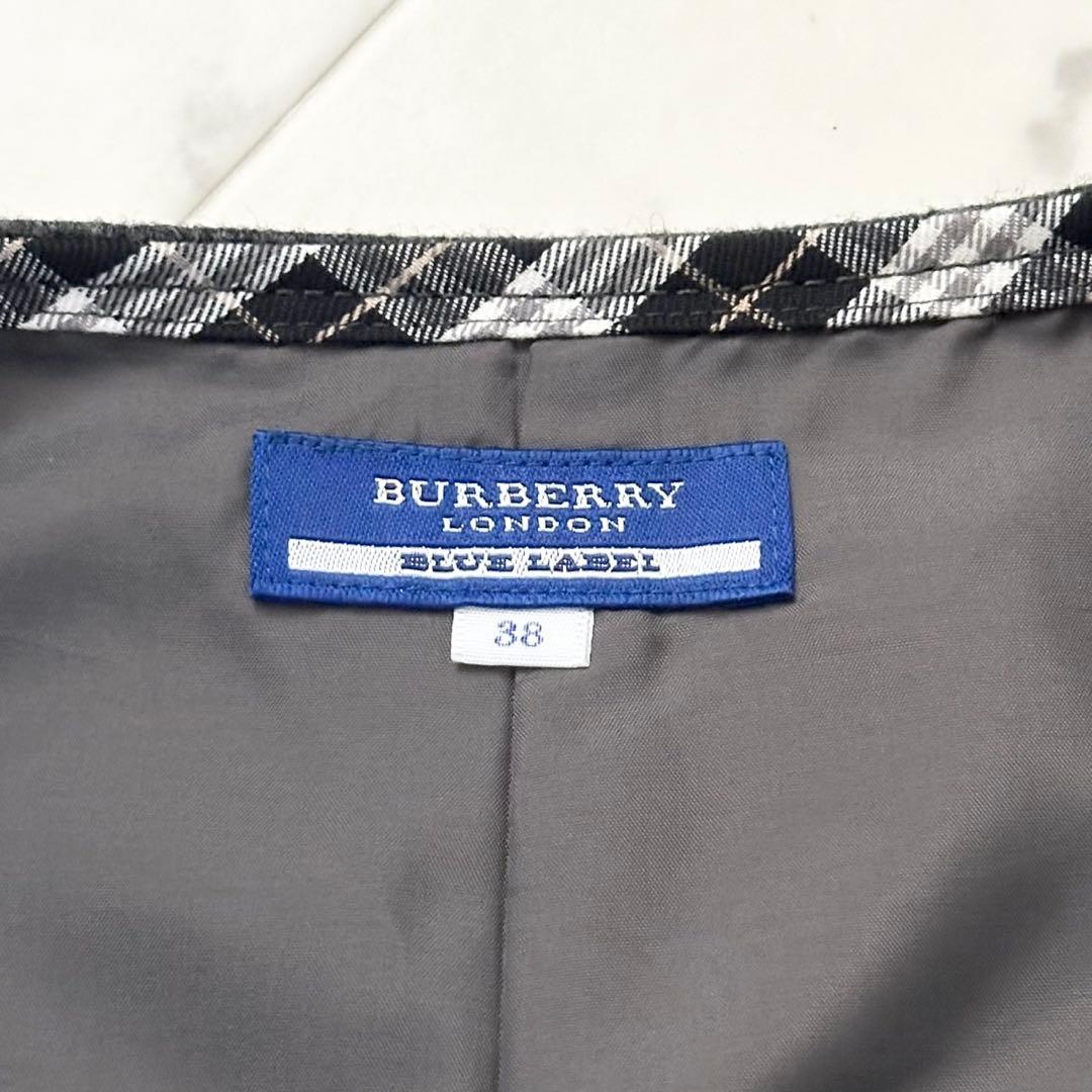 極美品❤️BURBERRY BLUE LABEL キュロット　ミニスカート　M